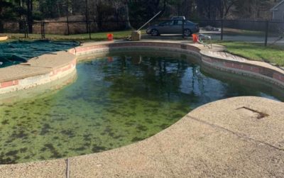 Pool opening