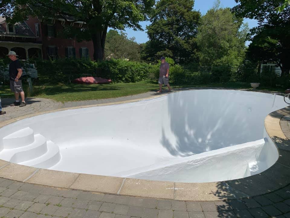 Painted pool